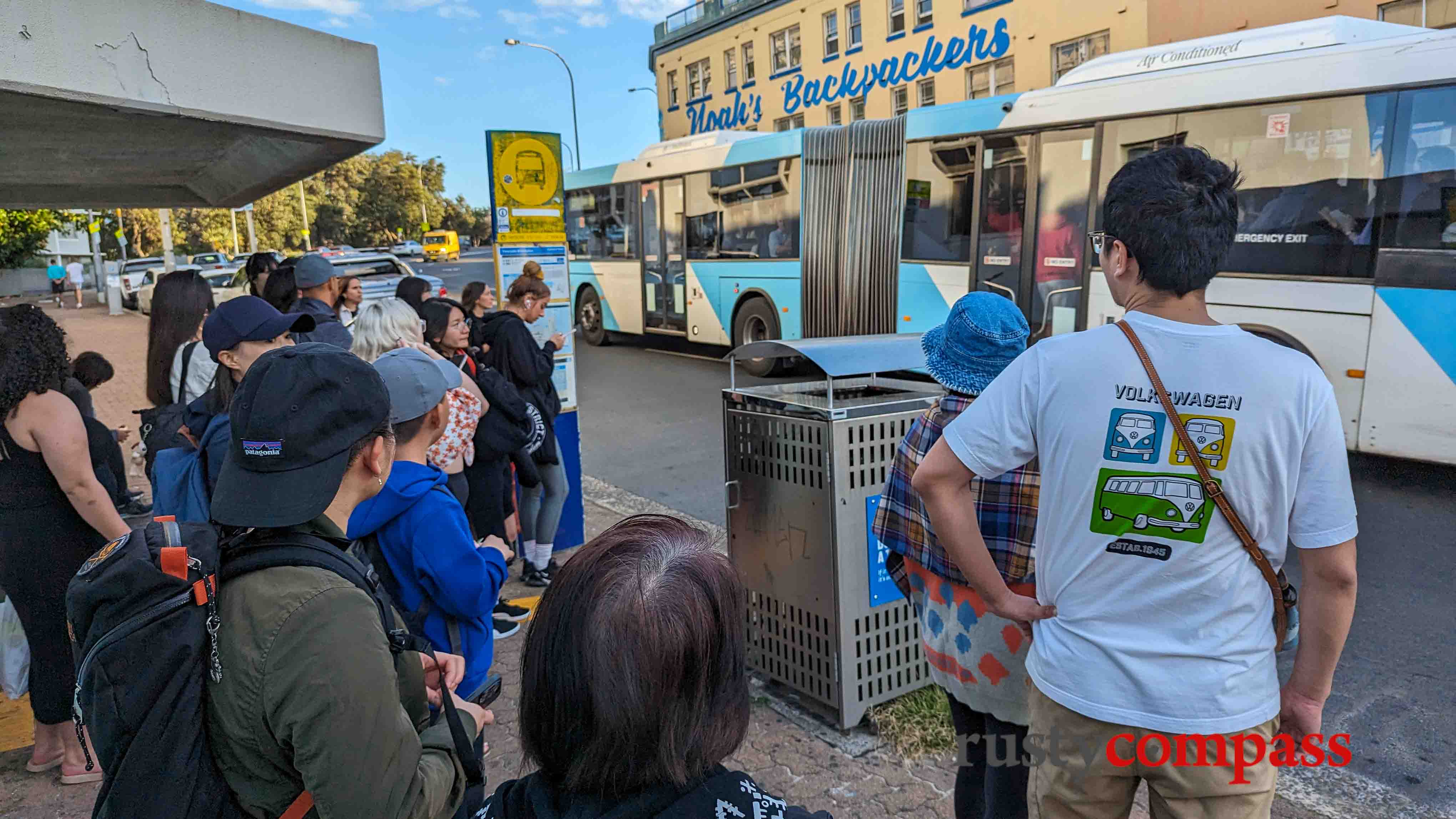 Might be able to get in the next one... Bondi's 333 bus